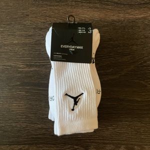 Jordan Jumpman White Socks New Sz L